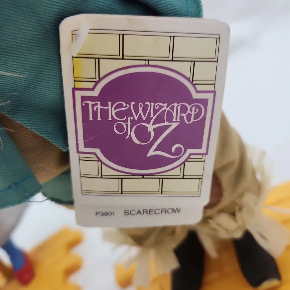 Dolls WIZARD OF OZ 14” Presents Of Hamilton 1987 Yellow Brick Stands 6 Figures